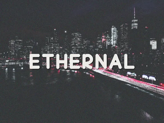 Ethernal font