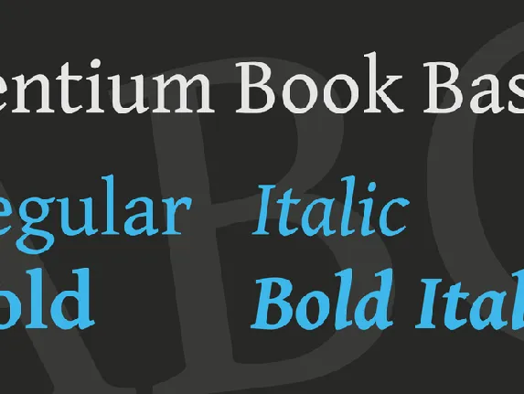 Gentium Book Basic font