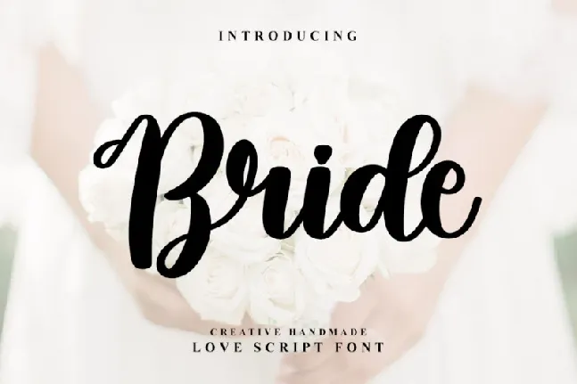 Bride font