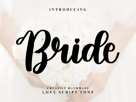 Bride font