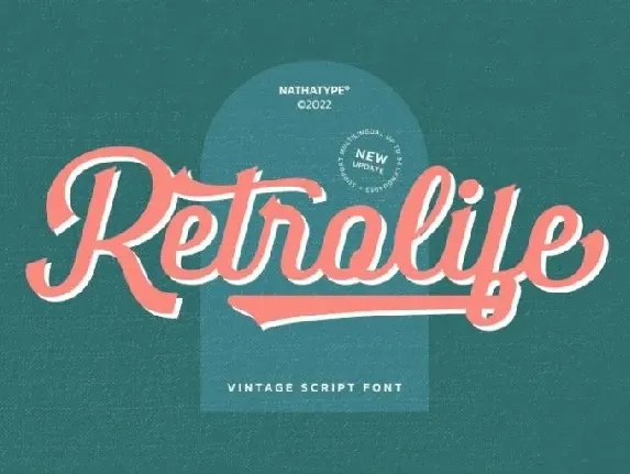 Retrolife font