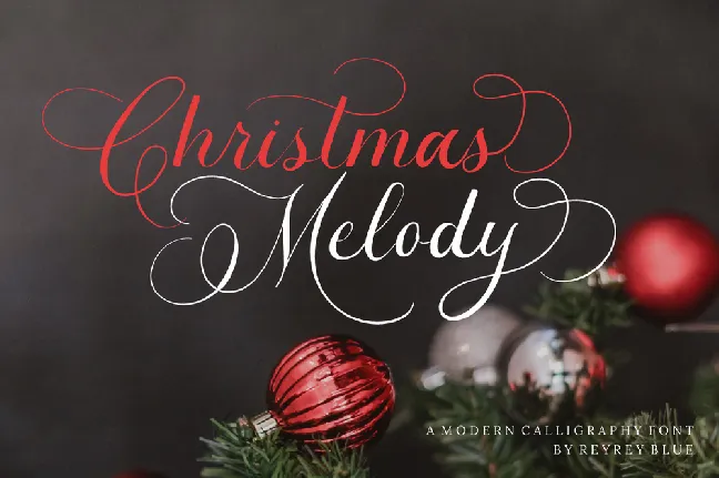 Christmas Melody Typeface font