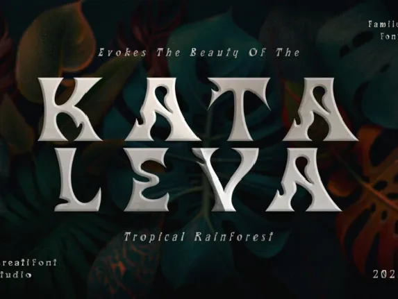 Kataleya Display font