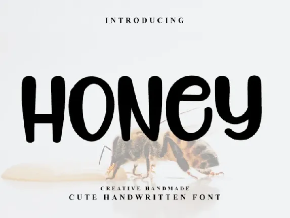 Honey font