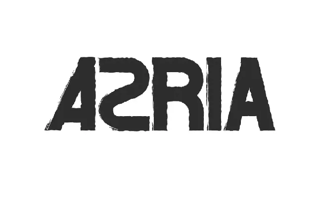 Azria font