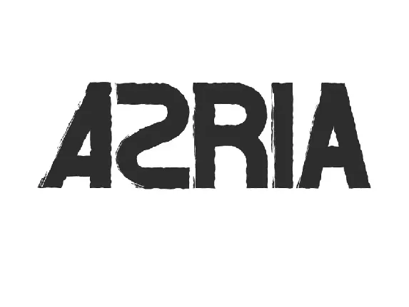 Azria font