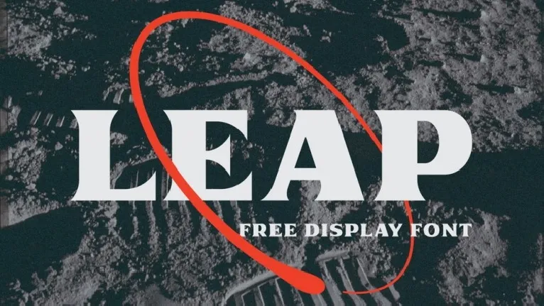 Leap font