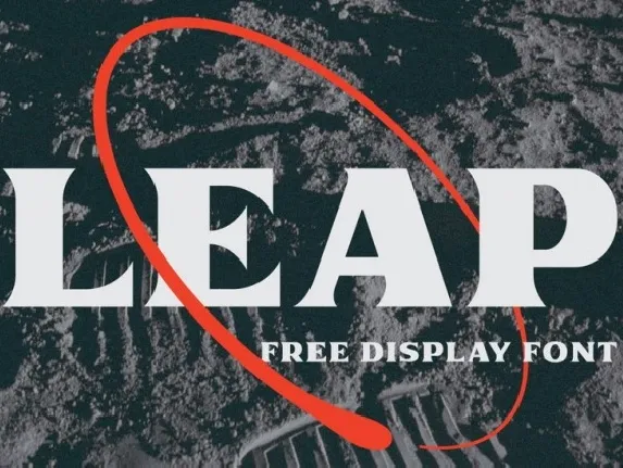 Leap font