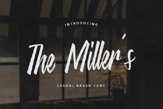 The Millerâ€™s Script font