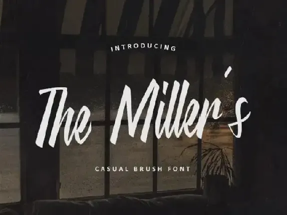 The Millerâ€™s Script font