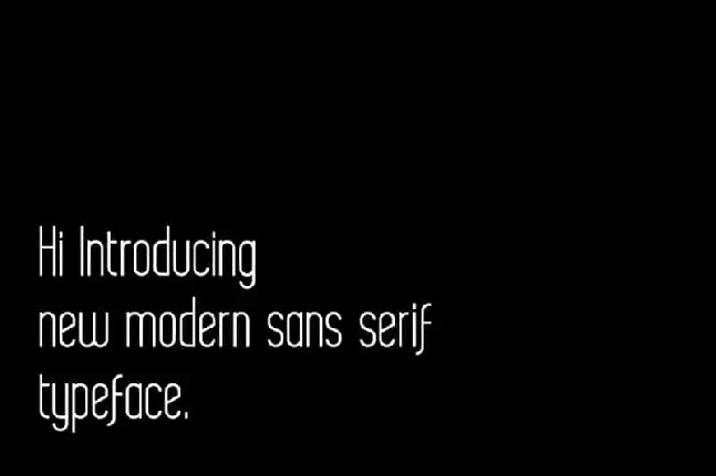 Delvon Sans Serif font