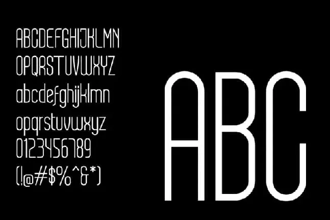 Delvon Sans Serif font