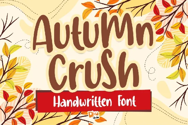 Autumn Crush font