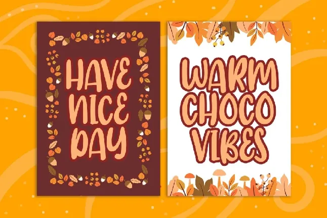 Autumn Crush font