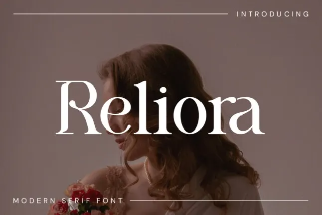 Reliora font