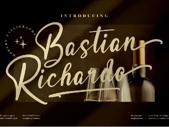 Bastian Richardo font