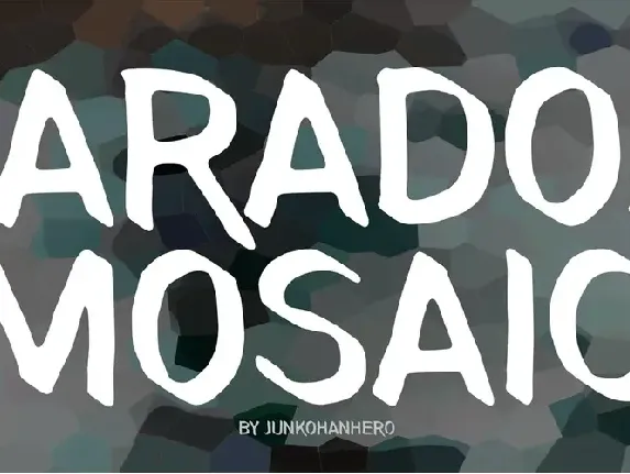 Paradox Mosaic font