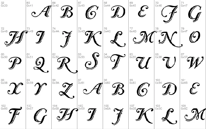 Caslon font