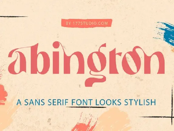 Abington – Stylish Sans Serif font