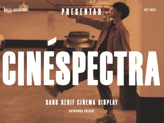 Cinespectra font