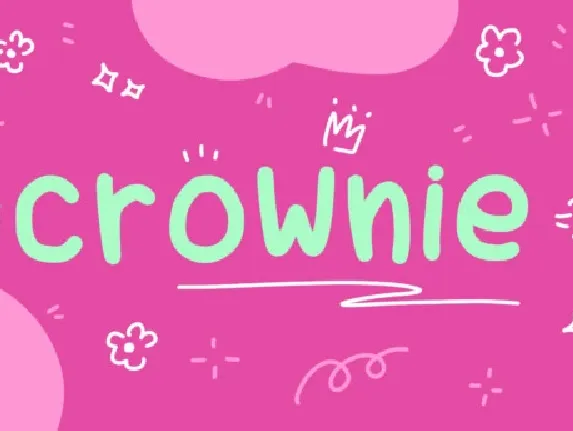 Crownie Display font