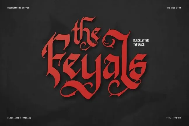 The Feyals font