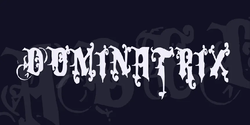 Dominatrix font