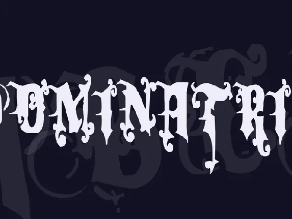 Dominatrix font