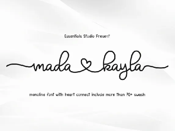 Mada Kayla font