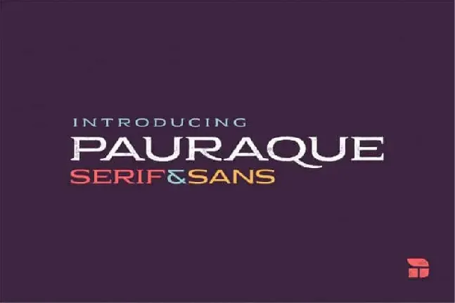 Pauraque Display font