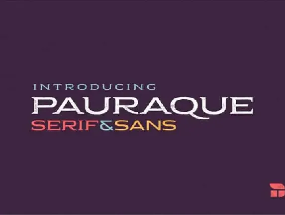 Pauraque Display font