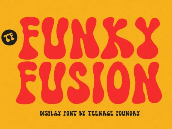 YF Funky Fusion font