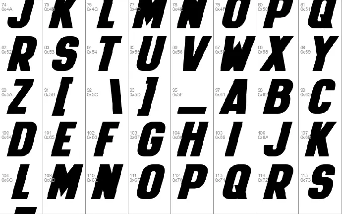 Hyper Super font