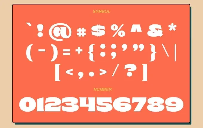 Shad font