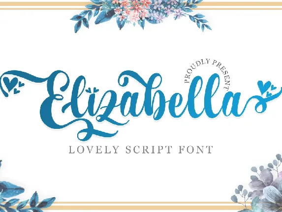 Elizabella font