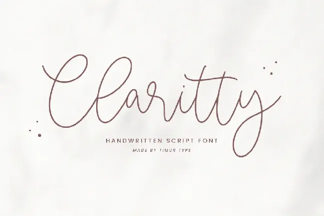 Claritty font