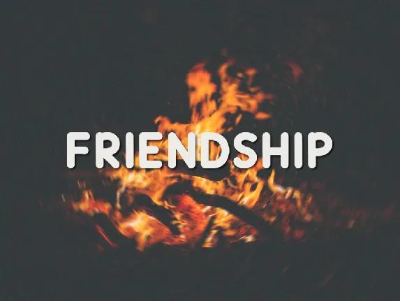 Friendship font