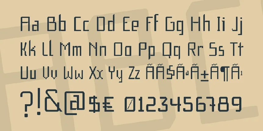 f1 Secuencia Quad ffp font