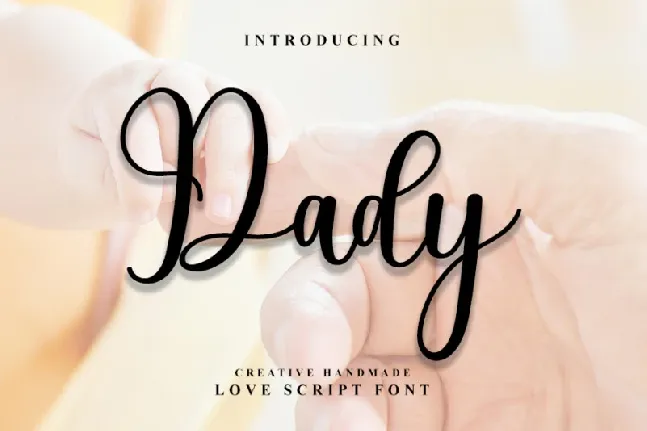 Dady font