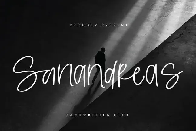 Steven Fransisco Handwritten font