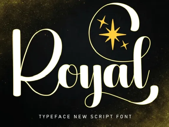 Royal Script font