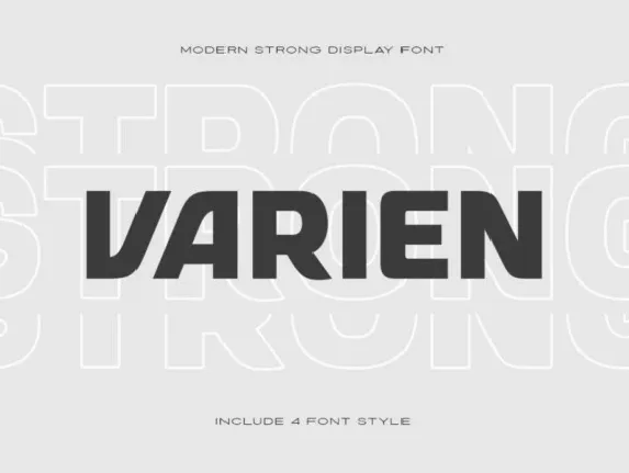 Varien font