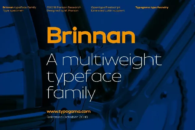 Brinnan font