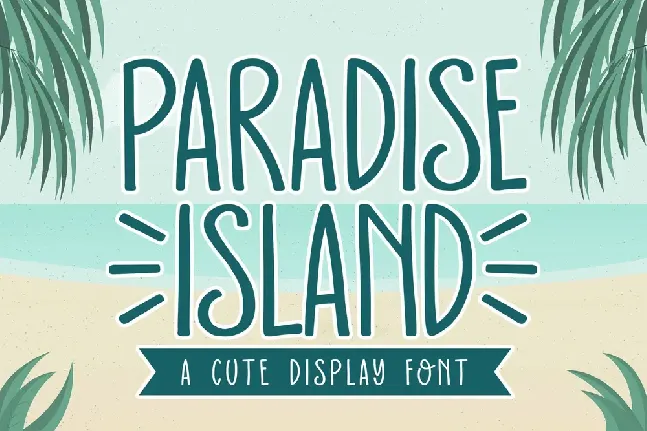 Paradise Island font