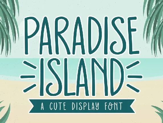 Paradise Island font