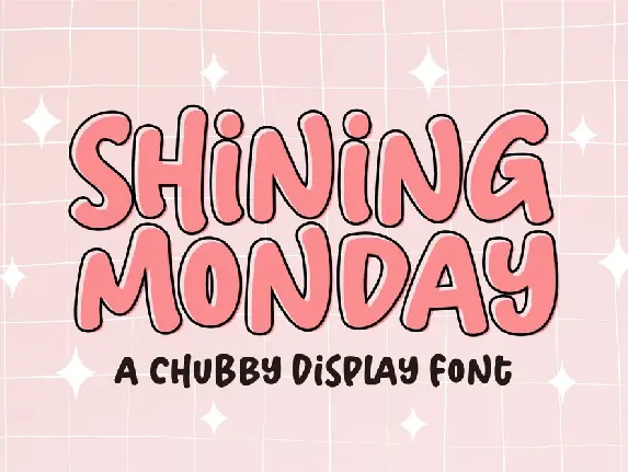 Shining Monday font