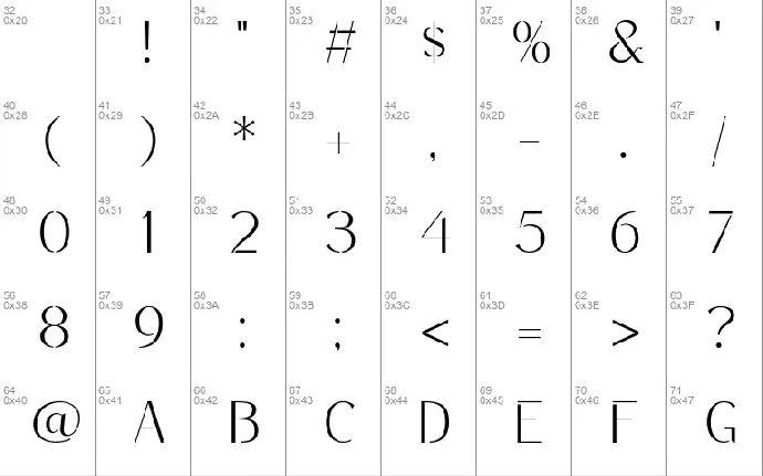 Cellga font