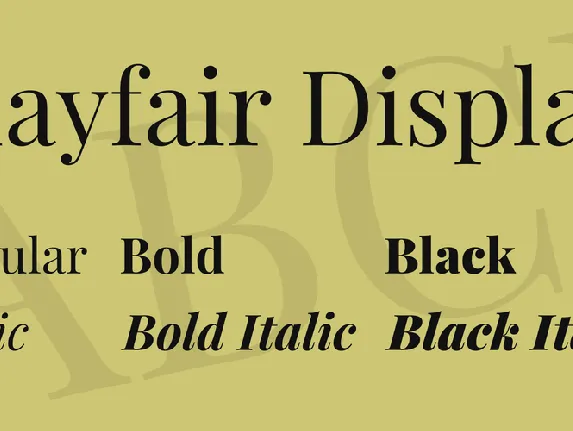 Playfair Display font