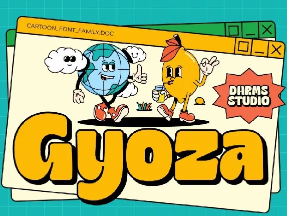 Gyoza DEMO font