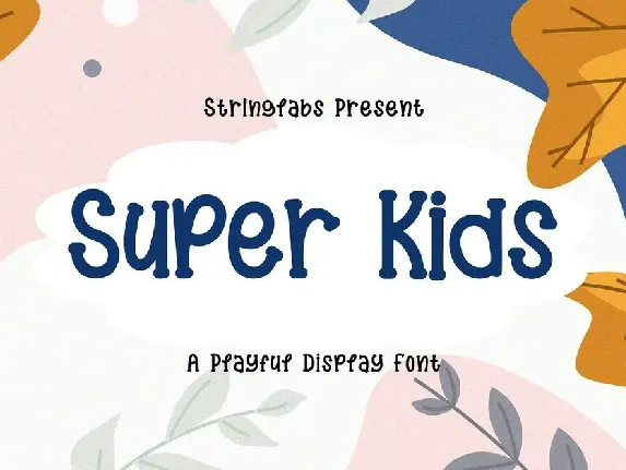 Super Kids Playful Display font